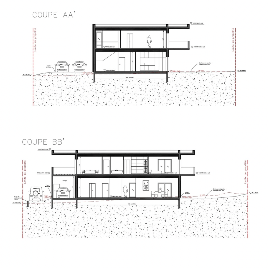 Plan de coupe (PCMI 3 / DPC3)
